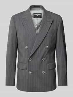Strellson Slim fit colbert met klepzakken model 'Ashton'