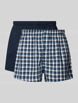 Schiesser Boxershort met elastische band in een set van 2 stuks