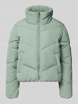 Only Regular fit gewatteerd jack met opstaande kraag model 'MAGGI LIFE'