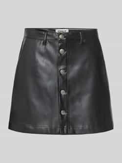 Only Imitatieleren rok ONLAMAZING-LIORA HW FAUX LEAT SKIRT PNT