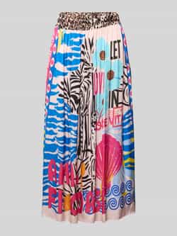 Miss goodlife Midirok van viscose met elastische band