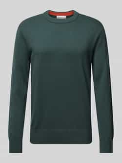 Tom Tailor Denim Regular fit gebreide pullover met ronde hals
