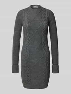 Guess Knielange gebreide jurk met kabelpatroon model 'SERENA'