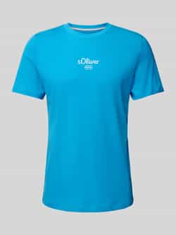 S.Oliver RED LABEL T-shirt met labelprint