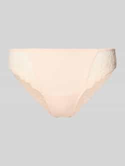 MARIE JO Slip met semi-transparante garnering model 'Cyrile'