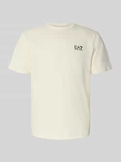 EA7 Emporio Armani T-shirt met labelprint