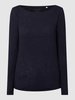 Marc O'Polo Shirt met lange mouwen van biologisch katoen