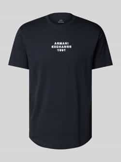 Armani Exchange Regular fit T-shirt van puur katoen