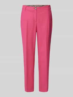 Marc Cain Slim fit pantalon met persplooien