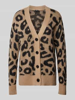 Joop! Luipaardprint Alpaca Blend Damesjas Beige Dames