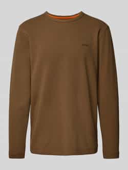 Boss Orange Regular fit shirt met lange mouwen en labelstitching model 'TEMPESTO'