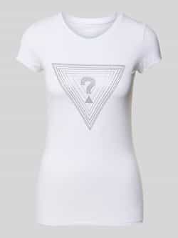 Guess T-shirt Korte Mouw SS TRIANGLE OMBRE R3 W5GI43 KA0Q1