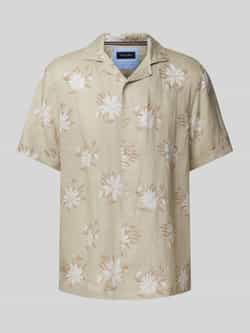 Christian Berg Men Vrijetijdsoverhemd met knoopsluiting