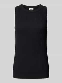 Drykorn Top in fijnriblook model 'OLINA'