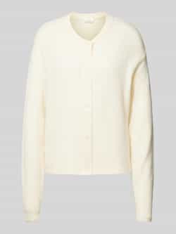 American vintage Oversized gebreid jack met knoopsluiting model 'DAMSVILLE'