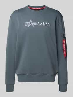 Alpha industries Sweatshirt met labelprint