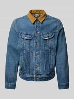 Paul Smith Denim jack met strookzakken model 'STORM RIDER'