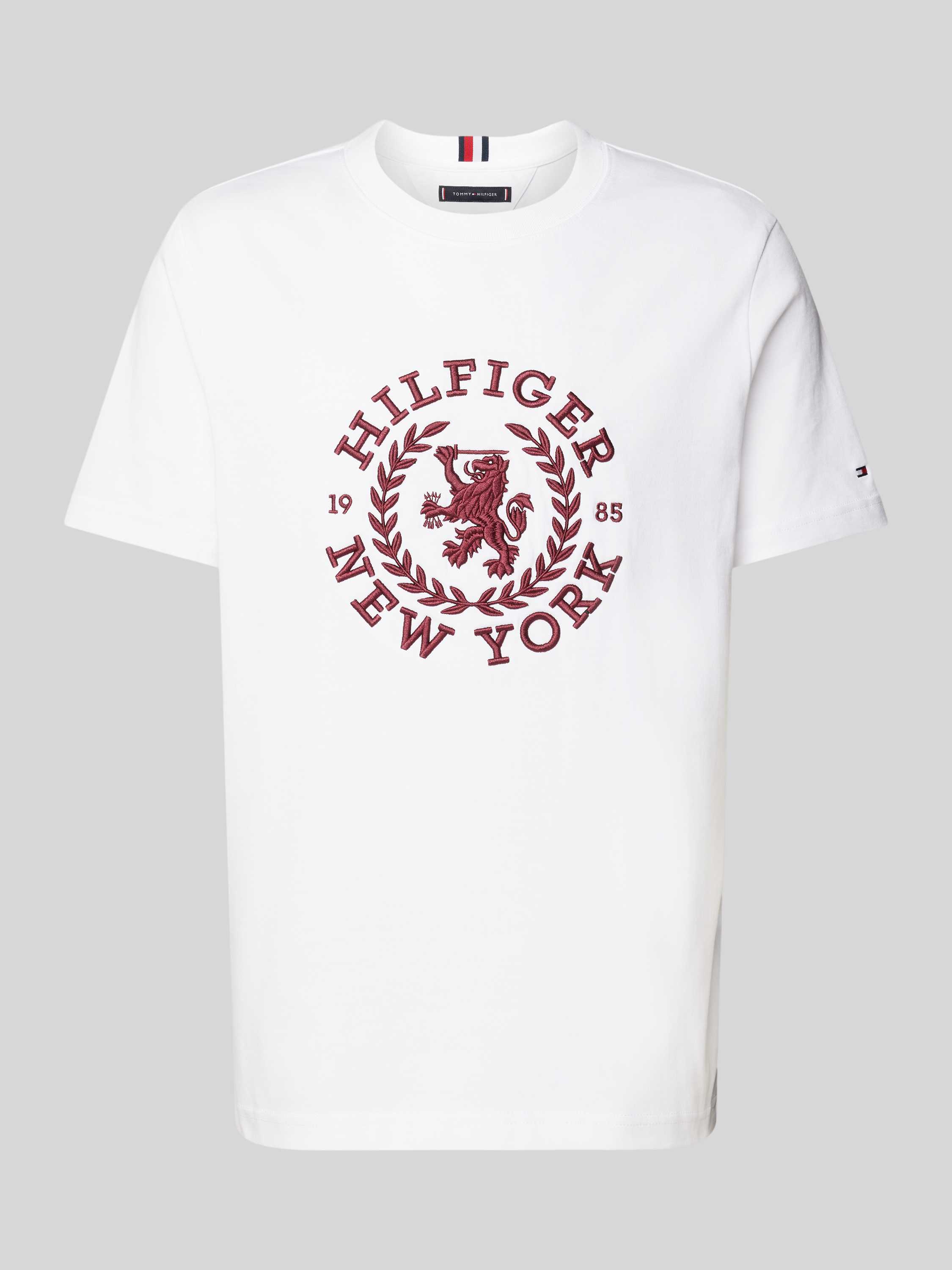 Tommy Hilfiger T-shirt met motiefstitching