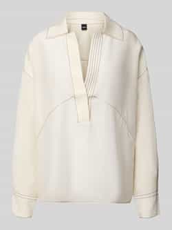 Boss Loose fit tuniek met zijde model 'BRIZZY'