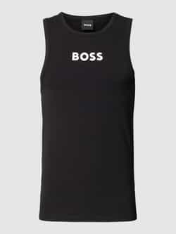 Boss Tanktop met labelprint