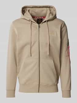 alpha industries Sweatjack met labelpatch