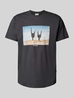 Dedicated T-shirt met ronde hals model 'Cactus Sign'