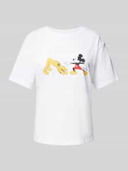 Jake*s Casual Pyjamabovendeel met ronde hals