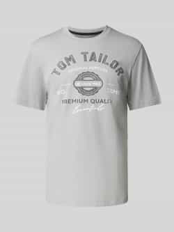 Tom Tailor Regular fit T-shirt van puur katoen
