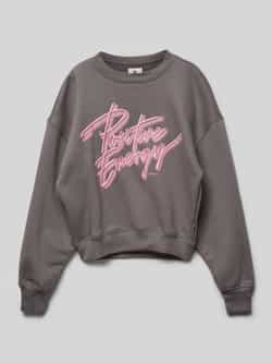 Garcia Sweatshirt met kapmouwen