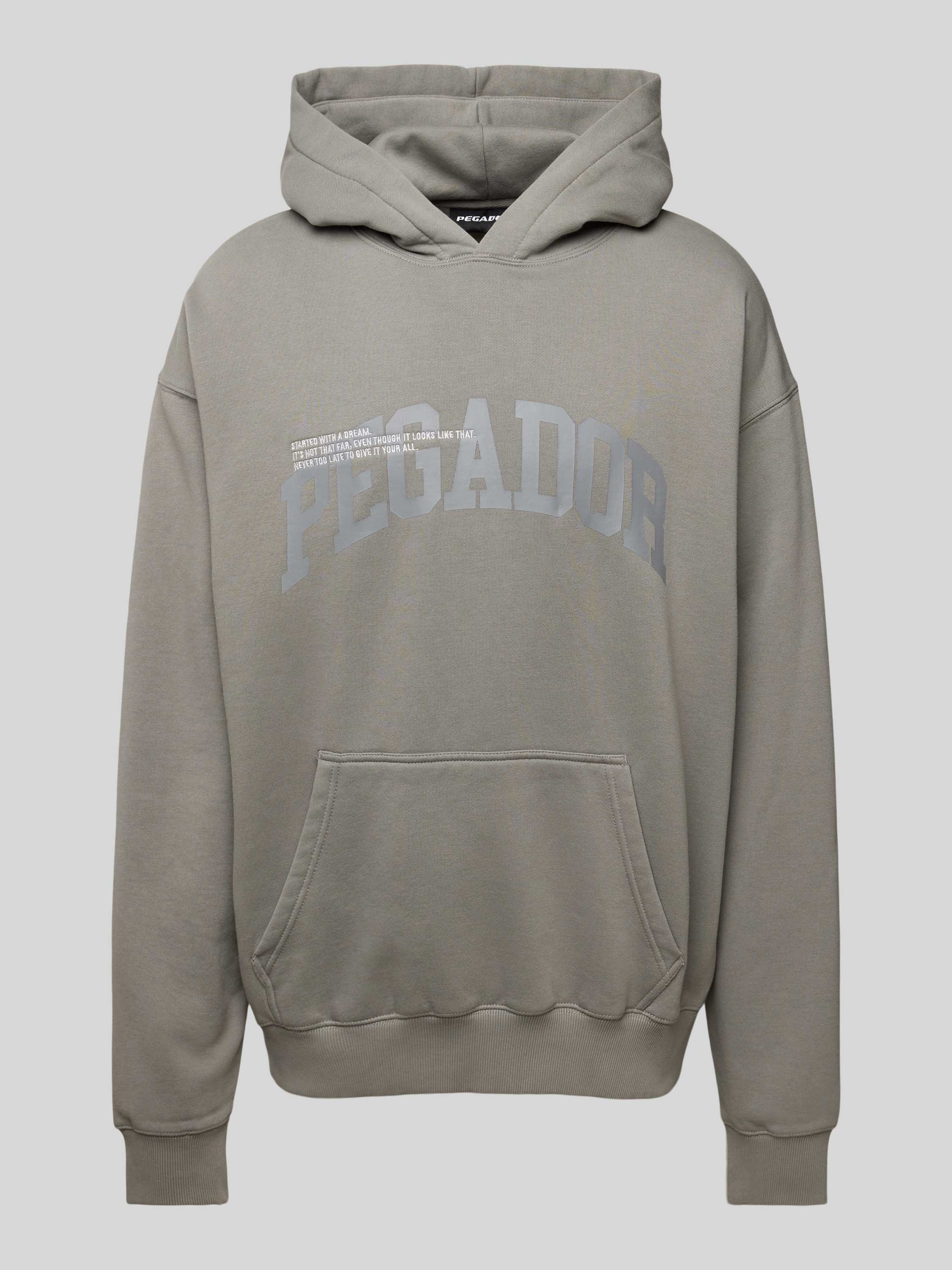 Pegador Oversized hoodie met labelprint model 'GILFORD'