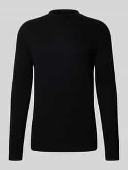 JOOP! Collection Gebreide pullover met kasjmier en ronde hals