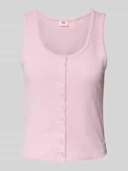 Levi's Tanktop met knoopsluiting
