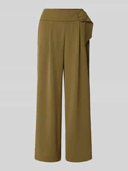 Zero Stoffen broek met Franse steekzakken