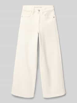 Tom Tailor Wide leg jeans van katoenmix