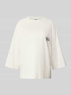 Karo Kauer Oversized T-shirt met labelstitching