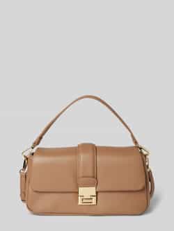 Seidenfelt Handtas in leerlook model 'DALARNA'