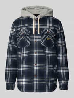 Superdry Regular fit overhemdjack met borstzakken