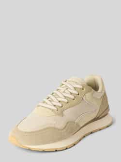 HOFF Sneakers van leermix met logodetail model 'City'