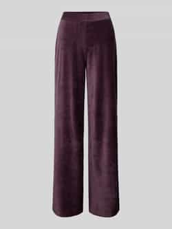 Q S by s.Oliver corduroy straight fit broek paars