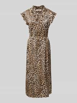FREE QUENT Maxi-jurk met opstaande kraag model 'Baylin'