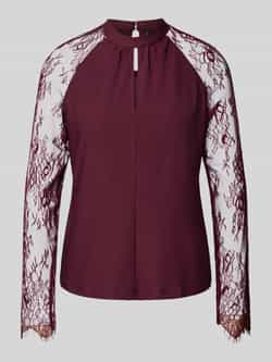 Vero Moda Regular fit blouse met opstaande kraag model 'MILLA'