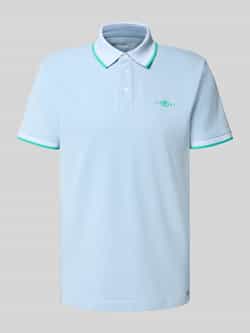Tom Tailor Regular fit poloshirt van katoenmix