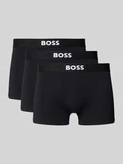 Boss Boxershort met elastische band met logo in een set van 3 stuks model 'ONE'
