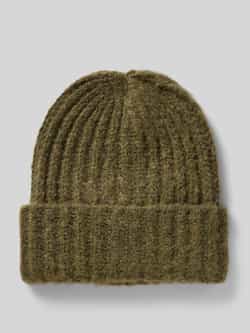 Pieces Ribgebreide beanie model 'PYRON'