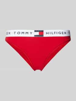 Tommy Hilfiger Bikinibroekje met elastische band met label model 'TH Heritage'