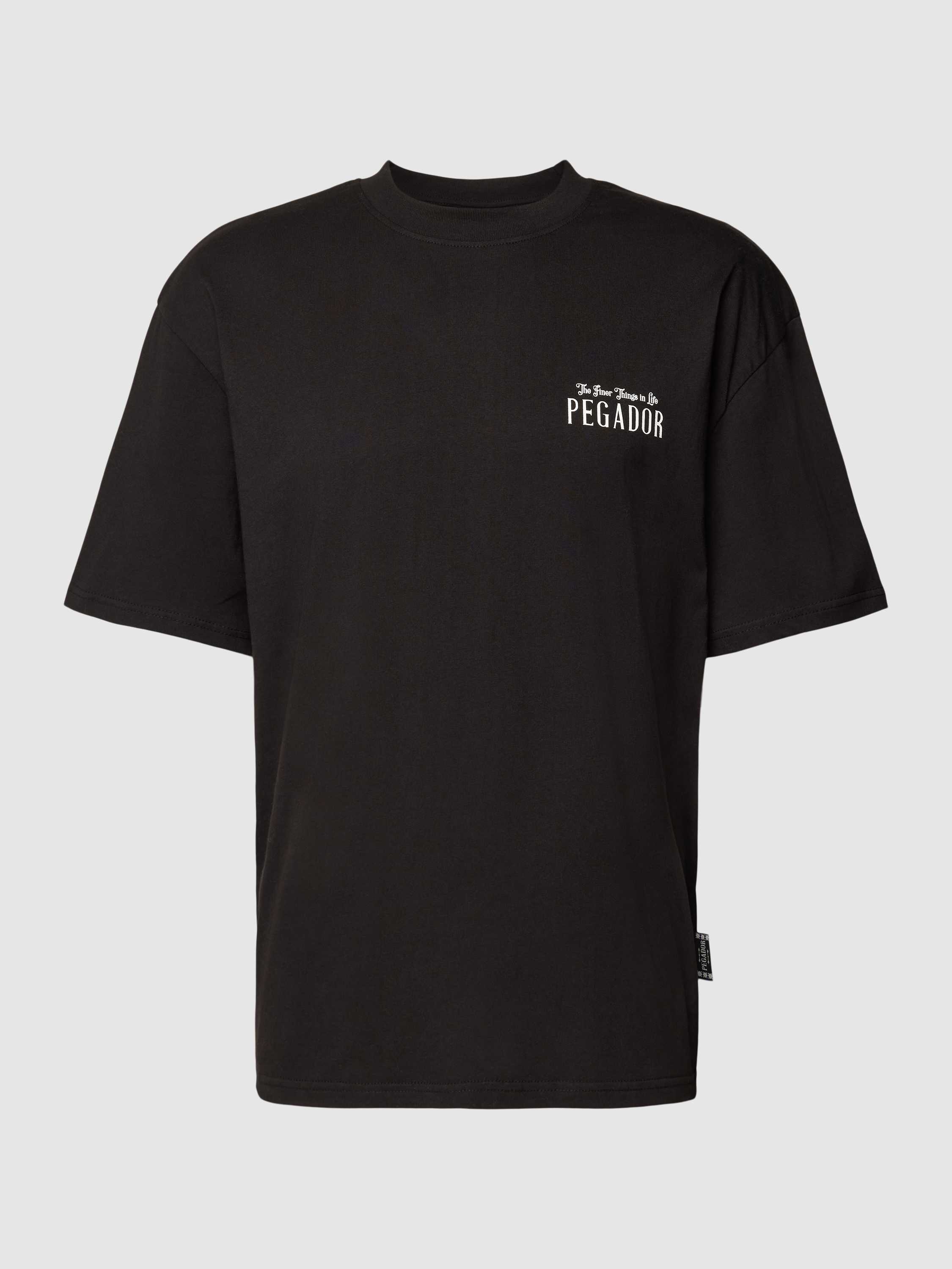 Pegador Oversized T-shirt met statementprint aan de achterkant