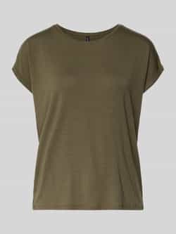 Vero Moda Regular fit T-shirt van lyocell-mix model 'AVA'