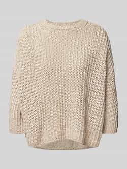 Drykorn Gebreide pullover met 3 4-mouwen model 'NILAY'