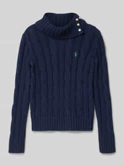 Polo Ralph Lauren Teens Gebreide pullover met ribboorden