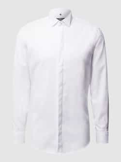 Jake*s Slim fit smokingoverhemd van twill